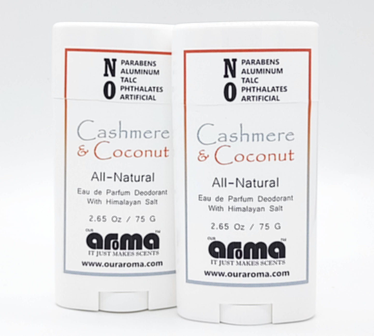 Our Aroma Cashmere & Coconut 2.65 oz All-Natural Deodorant: Cashmere & Coconut / 2.65 Fl oz