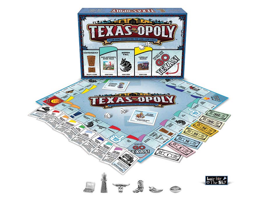 Texas-Opoly (state) Board Game