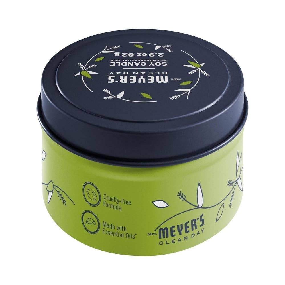 Mrs. Meyer's Soy Candle, Lemon Verbena, 2.9 oz