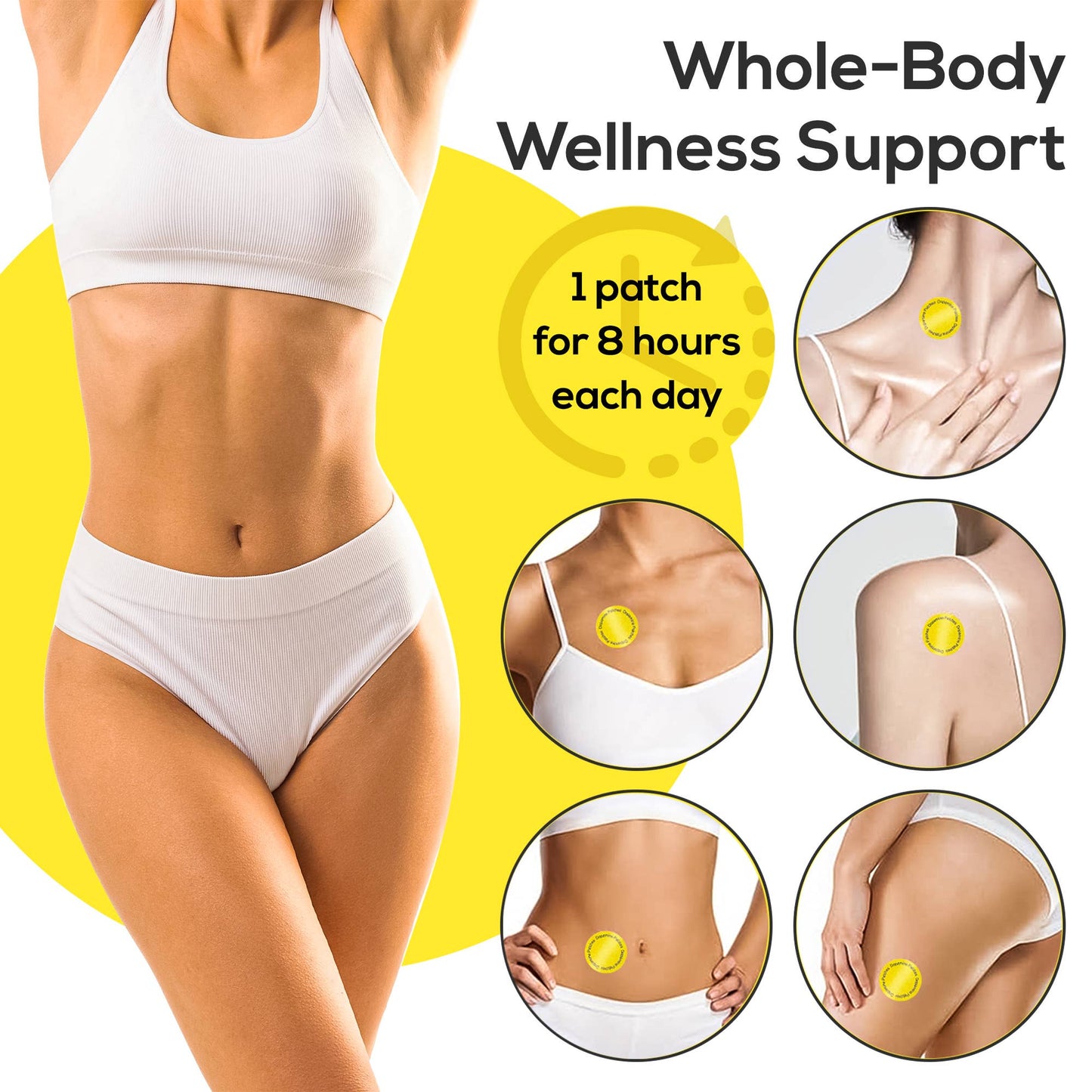 HARMONIFY Dopamine Patches – Mood & Focus Support 30 Patches