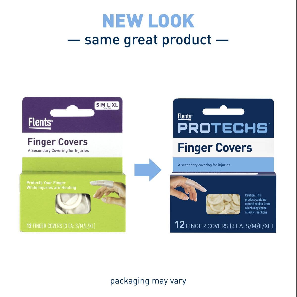 Flents® Finger Covers: 36 CT / Assorted Sizes