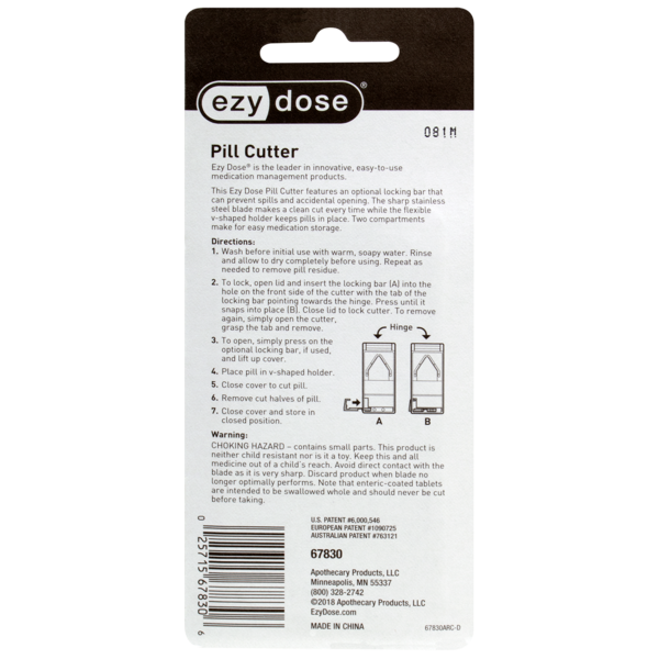 Ezy Dose® Adult-Lock® Pill Cutter