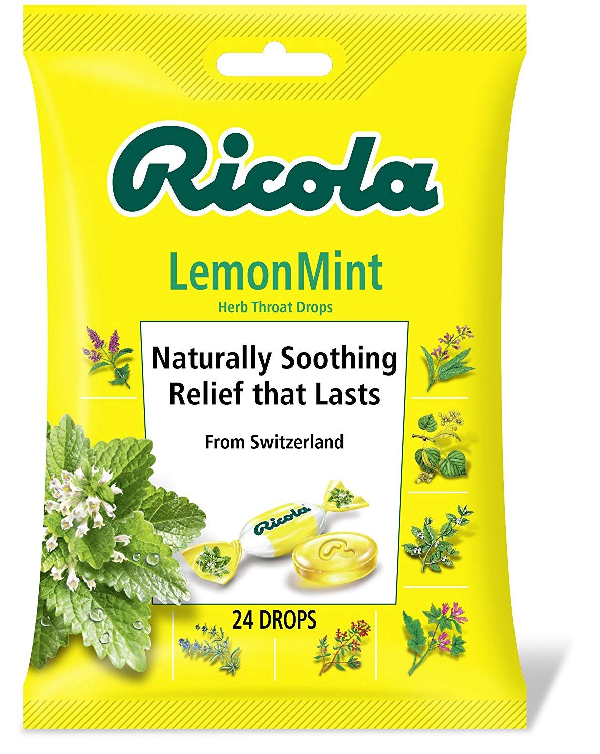 Ricola Cough Suppressant Throat Drops