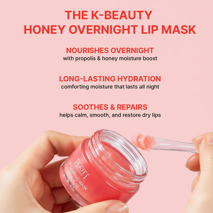 Jigott Lip Sleeping Mask — Overnight Lip Moisture Treatment with Berry Extract — Wholesale K-Beauty