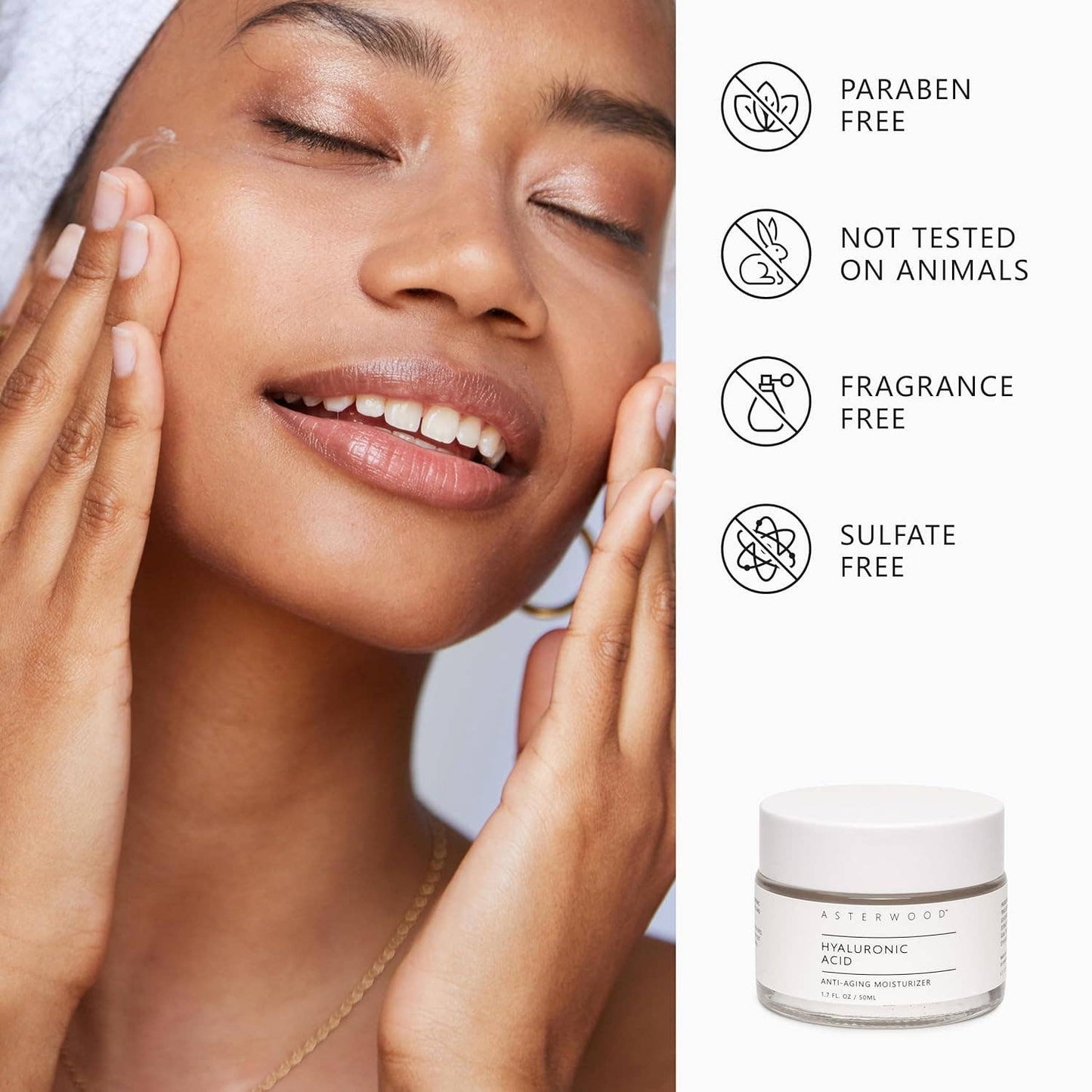 Hyaluronic Acid Moisturizer: 1.7 Fl Oz (Pack of 1)