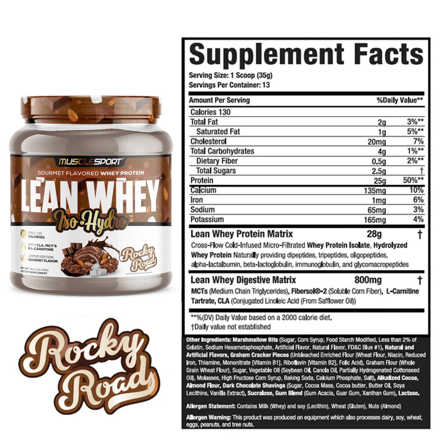 Lean Whey™ Iso Hydro Gourmet Protein 1lb: Black Forest
