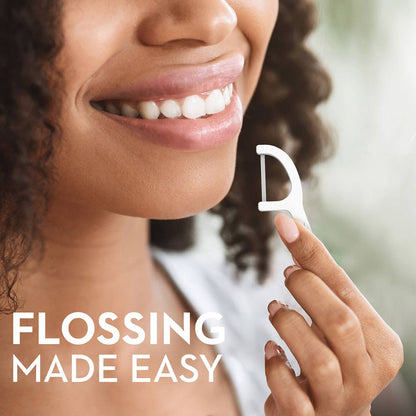 Oral-B Burst of Scope Dental Floss Picks, Fresh Mint, 75 ct