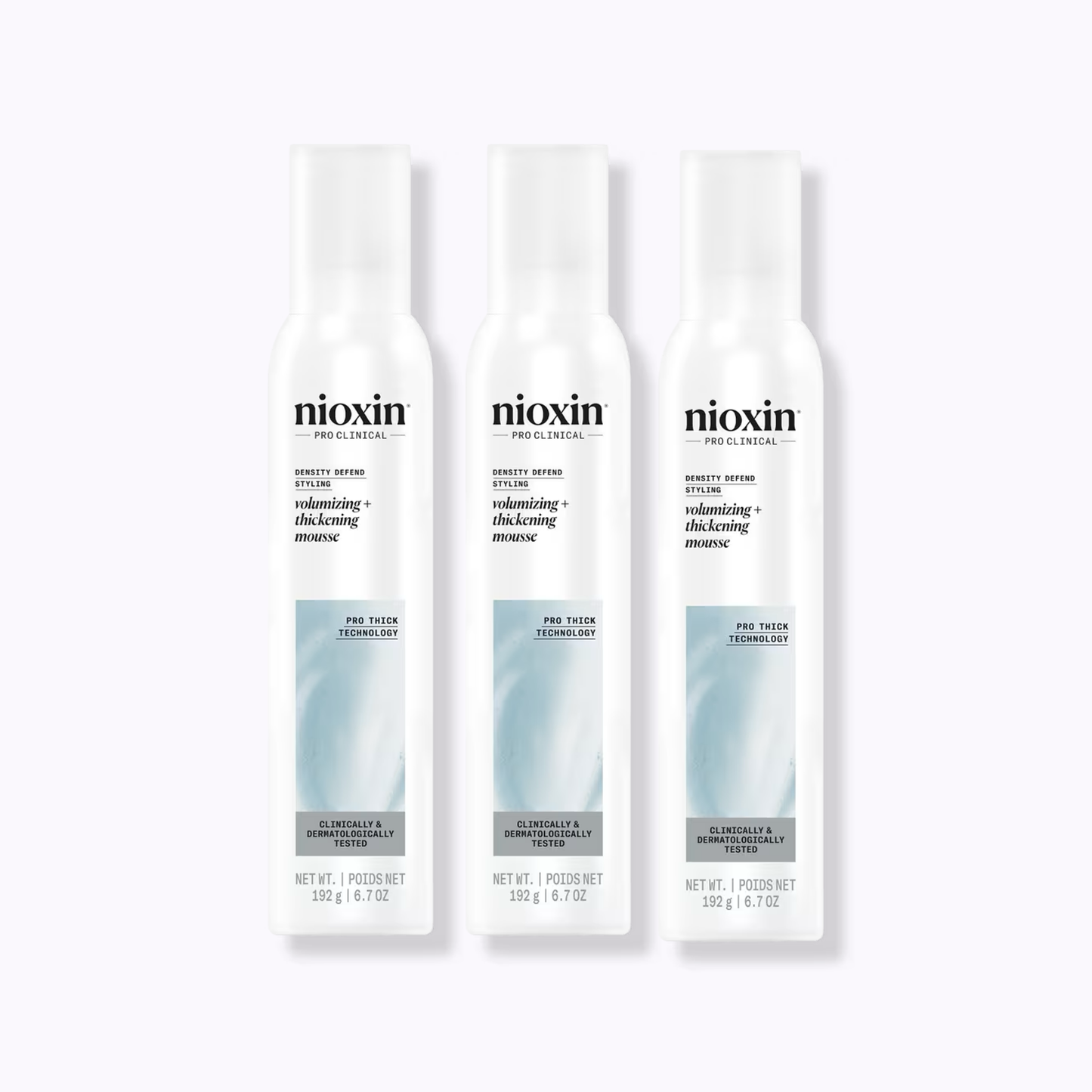 Nioxin Volumizing + Thickening Mousse: 2 Pack