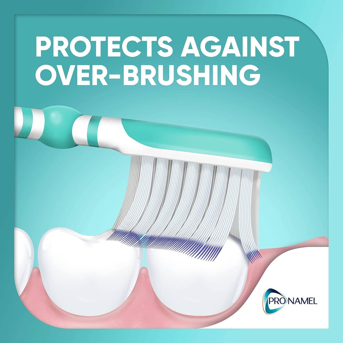 Sensodyne Pronamel Enamel Protection Toothbrush, Medium, 2ct