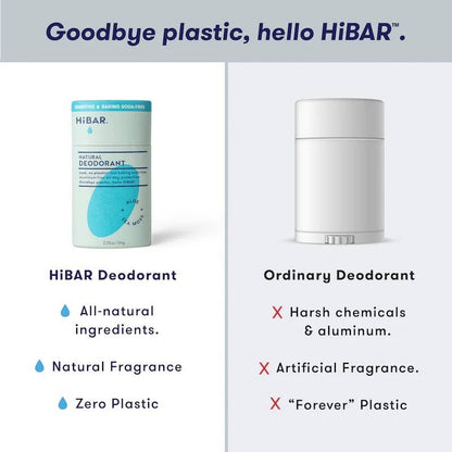 HiBAR Deodorant Sensitive  Aloe + Sea-Moss(Baking soda free)