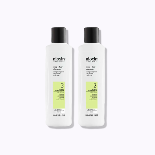 Nioxin System 2 Scalp + Hair Shampoo: 2 Pack / 10.1 fl oz