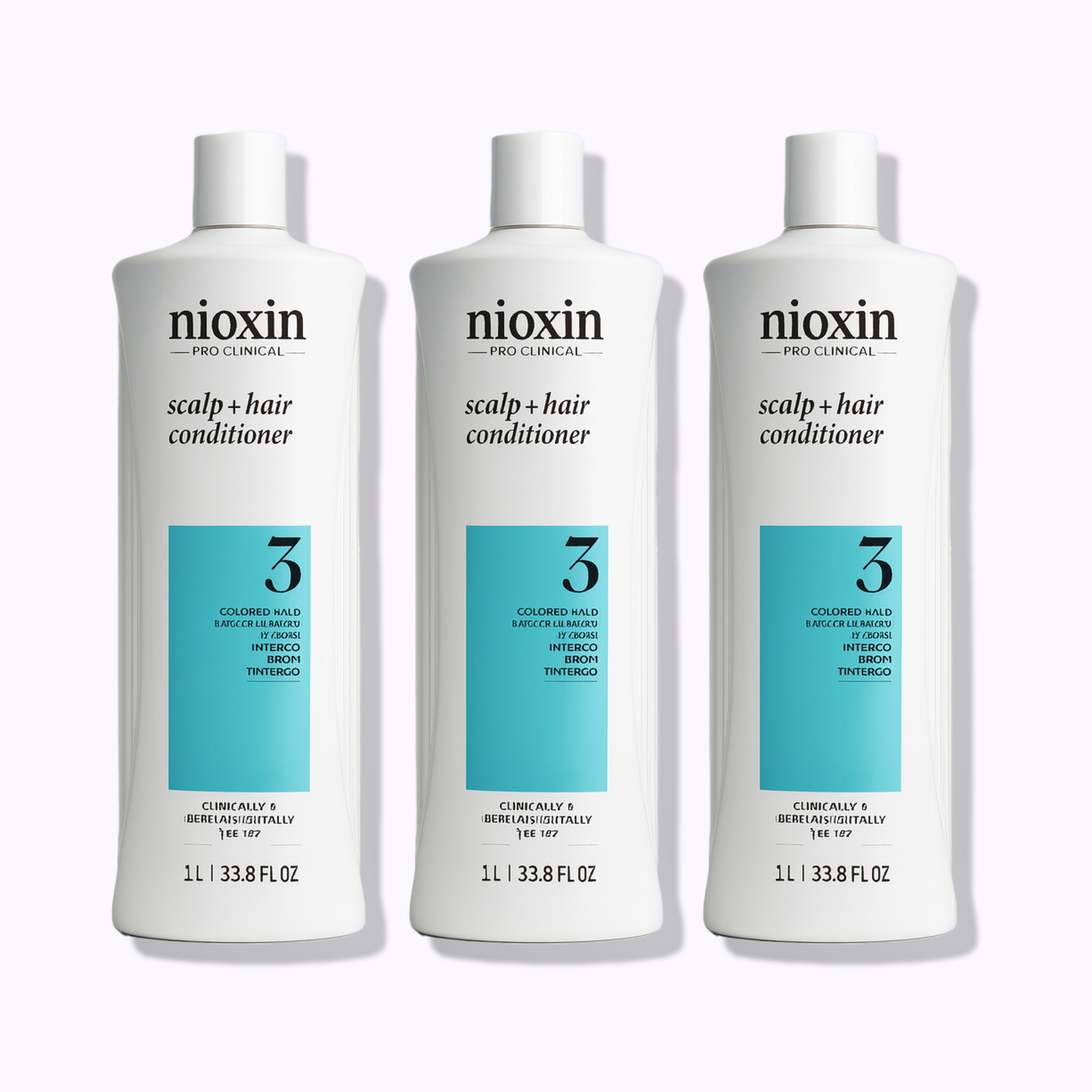 Nioxin System 3 Scalp + Hair Conditioner: 2 Pack / 10.1 fl oz