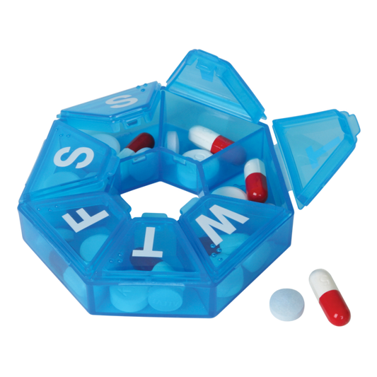 Ezy Dose® Weekly 7-Sided Pill Planner (Medium)