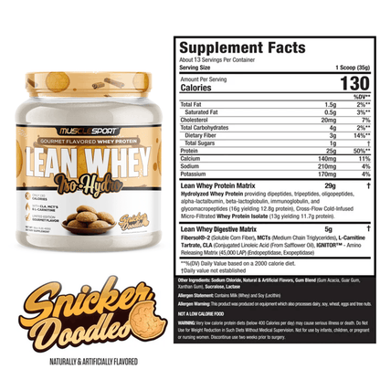 Lean Whey™ Iso Hydro Gourmet Protein 1lb: Black Forest