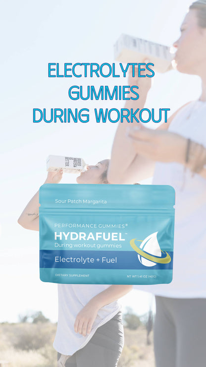 NEW HydraFuel Electroly Gummies 12Pack sour patch margaritas