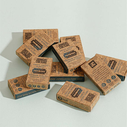 Pack of 10 Double Edge Safety Razor Blades | Jungle Culture: Pack of 10