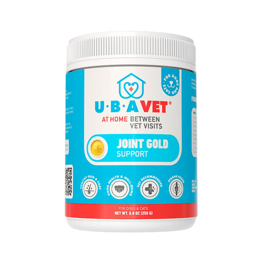 UBAVET Joint Gold Support Powder for Dogs & Cats (8.8 oz)