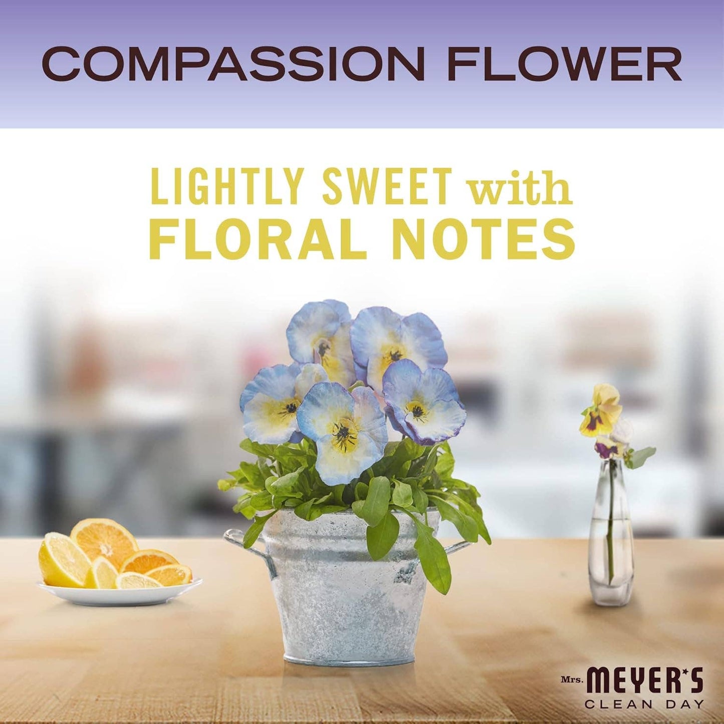 Mrs. Meyer's Candle, Compassion Flower, 7.2oz