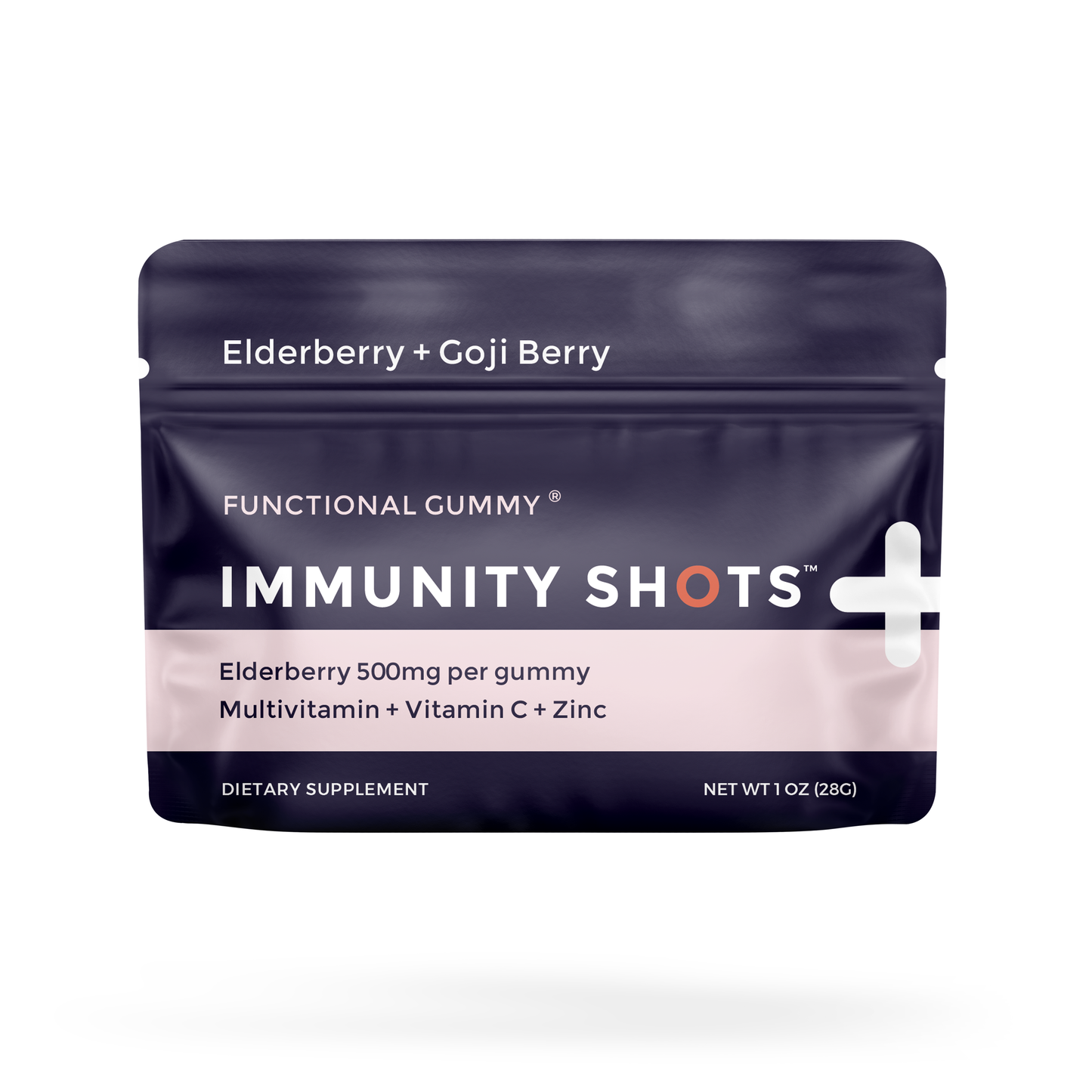 Immunity Shots Elderberry Goji Berry Multivitamin 12-Pack