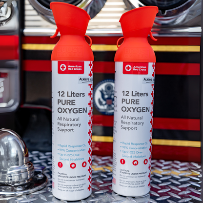 Boost Oxygen + American Red Cross | Extra Large 12L Canister