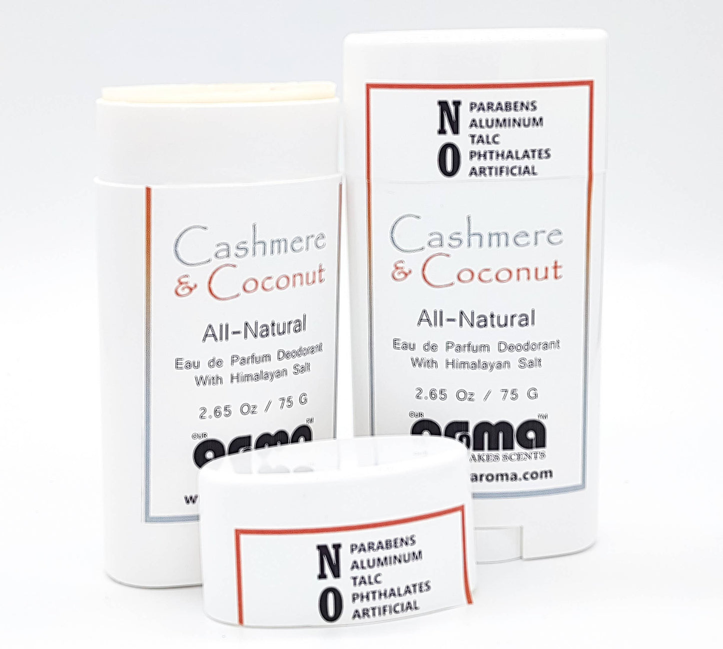 Our Aroma Cashmere & Coconut 2.65 oz All-Natural Deodorant: Cashmere & Coconut / 2.65 Fl oz