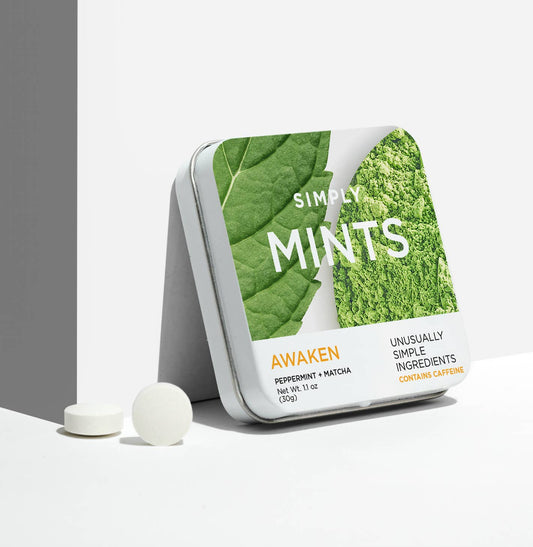 Simply Mints - Awaken (Caffeine) | Pack of Six