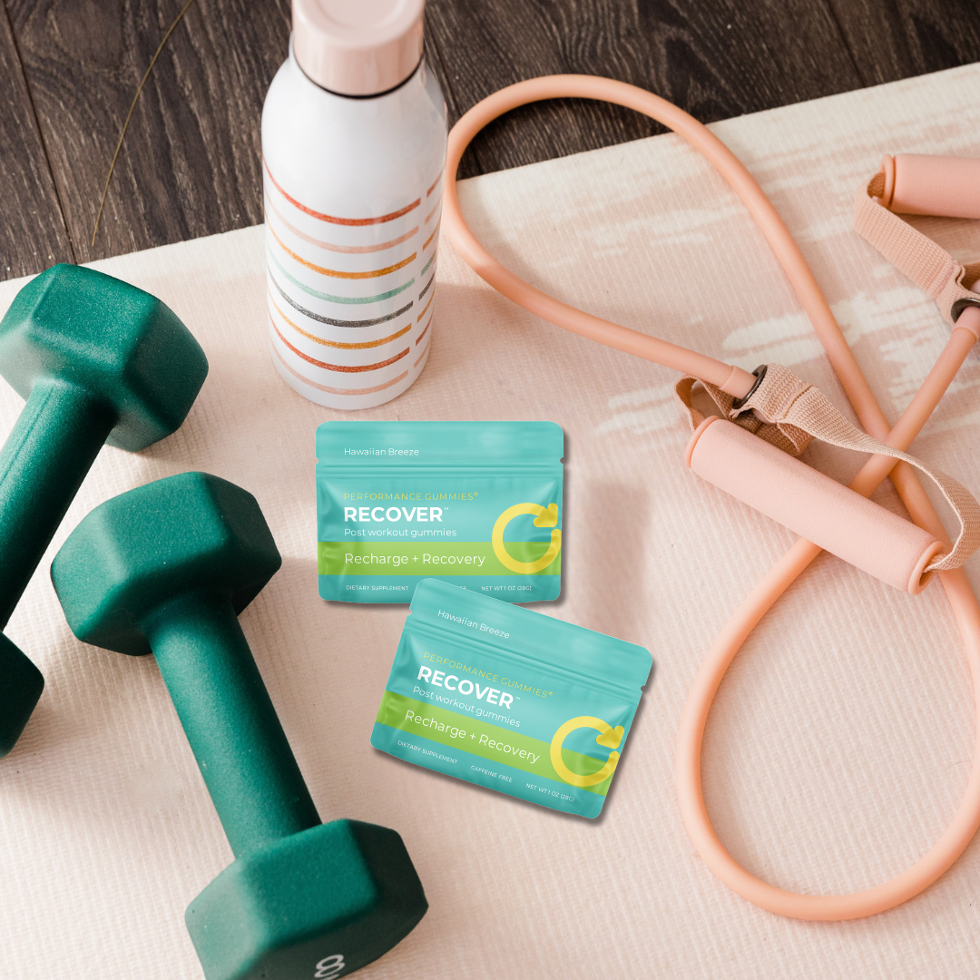 NEW Recover Post-Workout Supplement Gummies Hawaiian Breeze