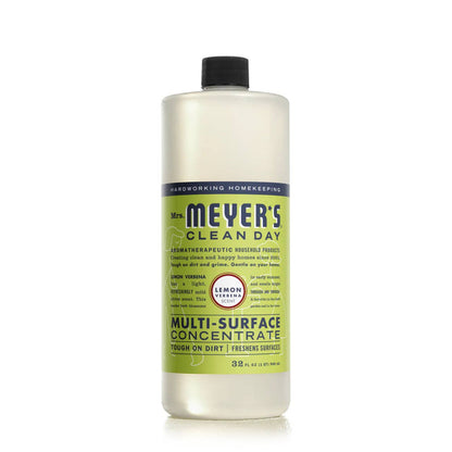 Mrs. Meyers Clean Day Multi-Surface Concentrate Cleaner, Lemon Verbena, 32 Fl Oz