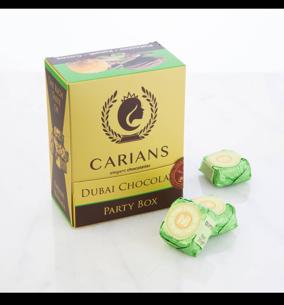 Dubai Chocolate Bite Size Premium Chocolate For Shops