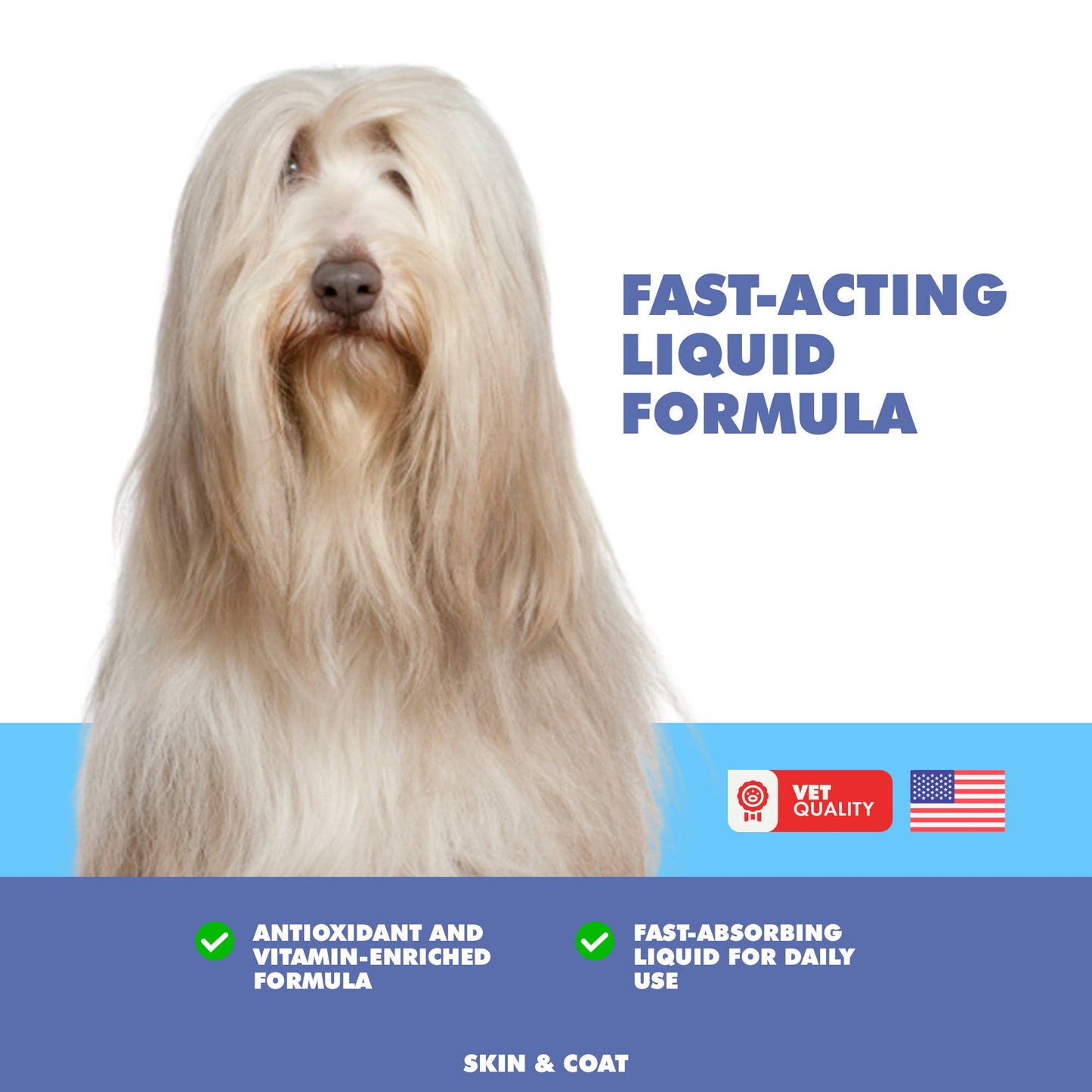 UBAVET Omega-3 Skin & Coat Health & Wellbeing Liquid