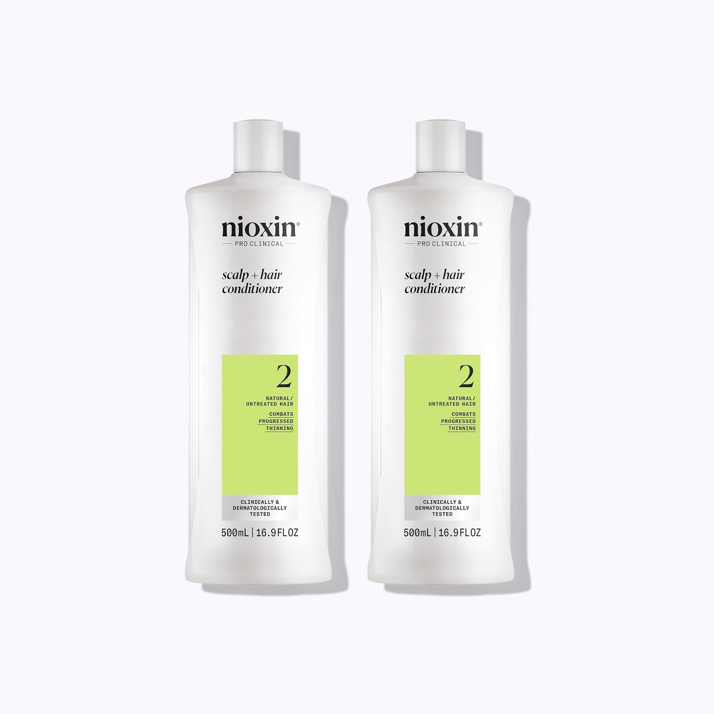 Nioxin System 2 Scalp + Hair Conditioner: 2 Pack / 10.1 fl oz