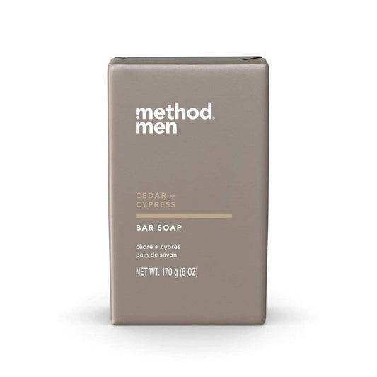 Method Men Cedar & Cypress Bar Soap, 6 Oz