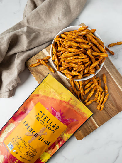 Stellar Pretzel Braids - French Dijon- 12oz