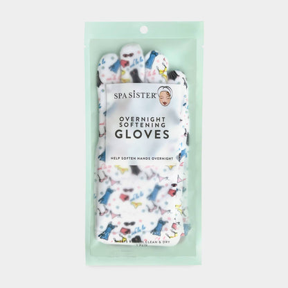 Moisture Enhancing Gloves: Blue