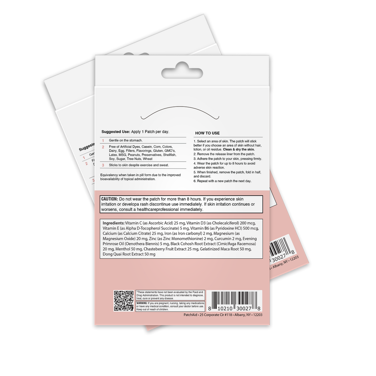 Easy Cycle Patch - Menstrual Relief & Hormone Support: 12-Pack with Display Case