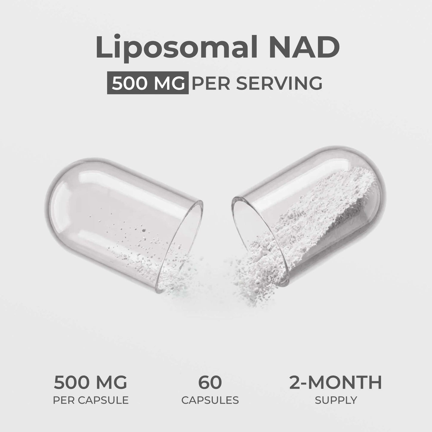Liposomal NAD+ Capsules