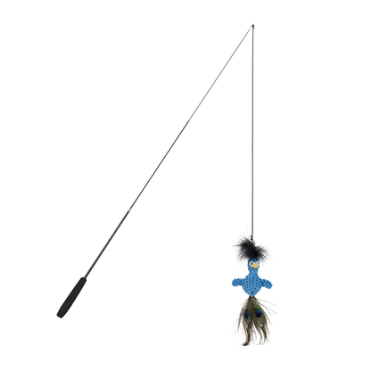 Floppy Peacock Cat Teaser