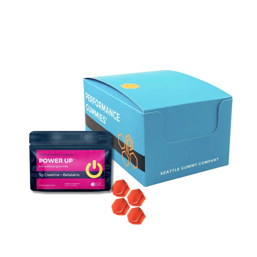 5g Creatine Monohydrate Gummies with Betalain 12 packs