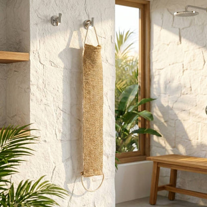 Sisal Linen Back Exfoliating Strap | Earth Day Bestseller