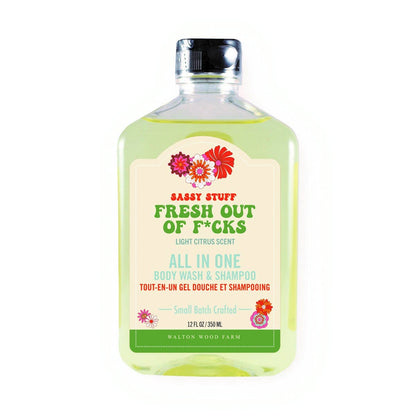 Fresh out of F*cks Body Wash & Shampoo