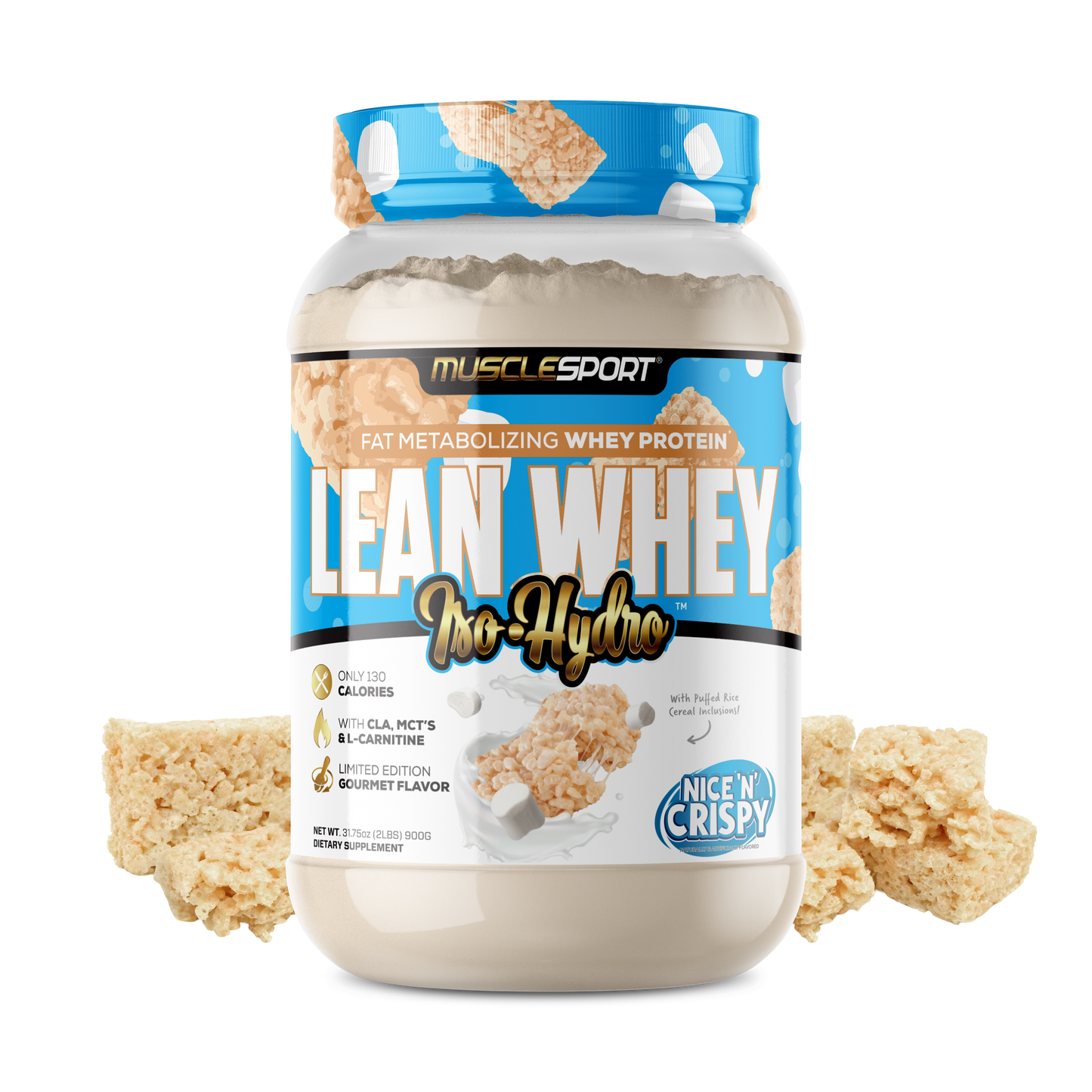 Lean Whey® Iso Hydro Gourmet Protein 2lb - Limited Edition: Crispy Cookie