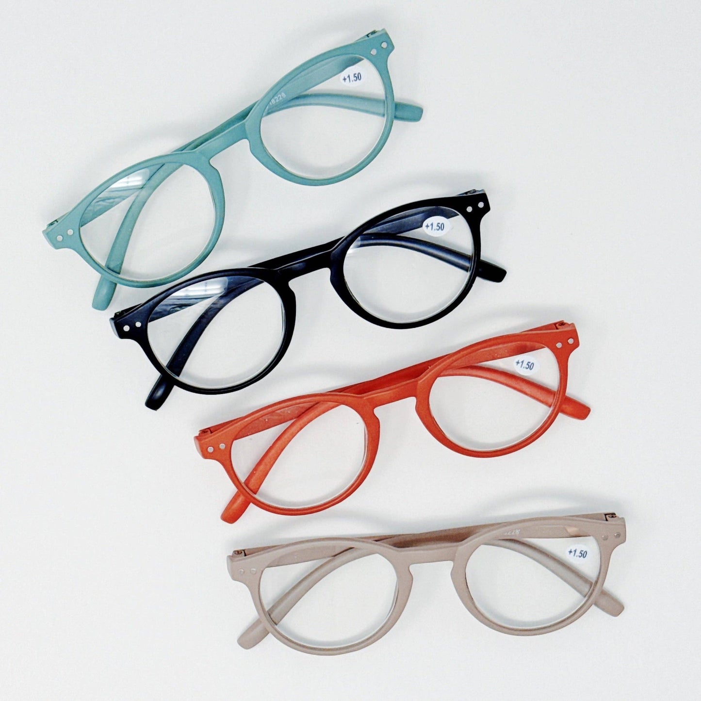 Perfect Air Light Reading Glasses: Taupe / 2.0