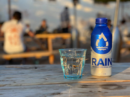 RAIN 16oz Aluminum Bottled Spring Water (24pk)