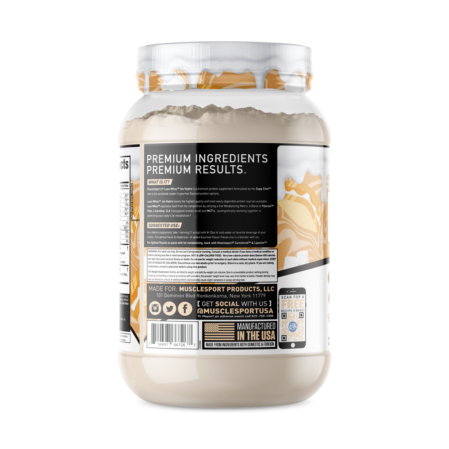 Lean Whey® Iso Hydro Gourmet Protein 2lb - Limited Edition: Crispy Cookie