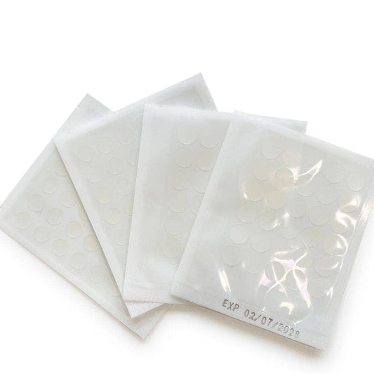 120PC Clear Spot Patch Red (1 unit)