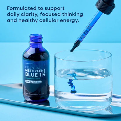 Methylene Blue - USP Grade & Lab Tested - Liquid Drops