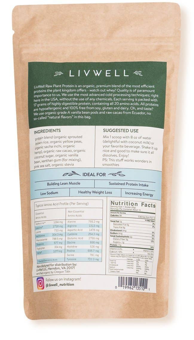 Raw Cacao Protein Blend