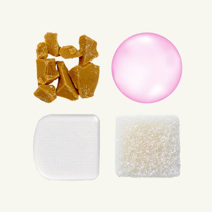 Sugar Free Bubble Gum 55ct - Natural + Plastic-Free | 6 Pk
