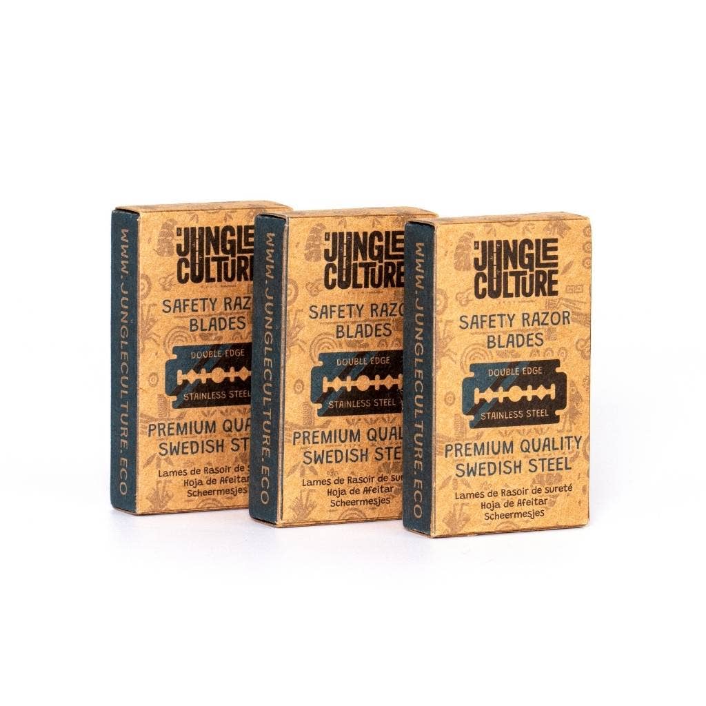 Pack of 10 Double Edge Safety Razor Blades | Jungle Culture: Pack of 10
