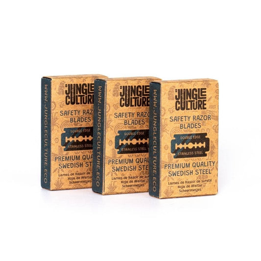 Pack of 10 Double Edge Safety Razor Blades | Jungle Culture: Pack of 10